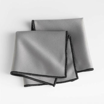 Microfiber Glassware Towels, Set of 2.