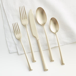 Cortland 5-Piece Champagne Place Setting.