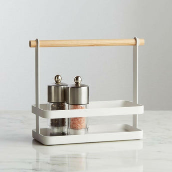 Yamazaki Tosca White Tabletop Spice Rack..