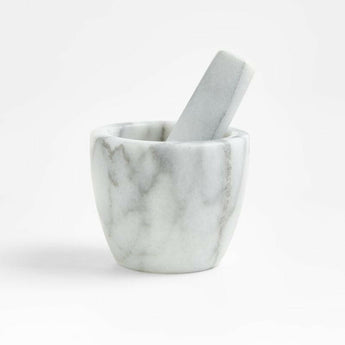 French Kitchen Mini Marble Mortar and Pestle.