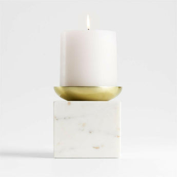 Sain Marble Pillar Candle Holder.