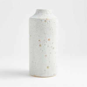 Ema Ceramic White Vase