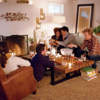 Teakroot Discs Wood Wall Art.