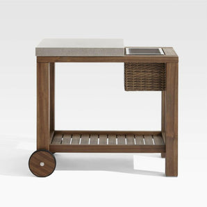 Abaco Outdoor Bar Cart..