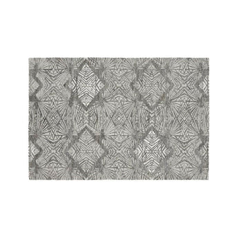 Virna Modern Botanical Rug.