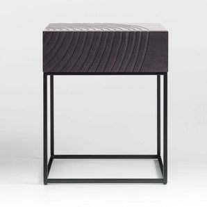 Circulus Blk Nightstand.