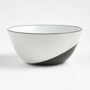 Thero Black-and-White Mixing Bowl