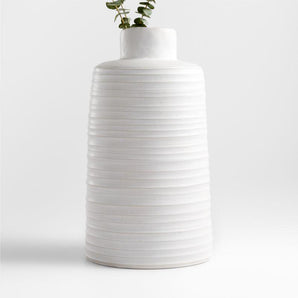 Holden Speckled White Vase 18"..