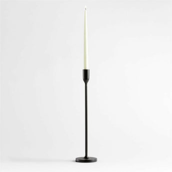 Megs Black Taper Candle Holder by Leanne Ford.