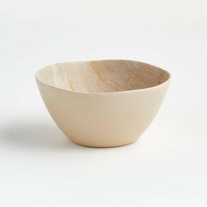 Faux Bois Melamine Bowl..