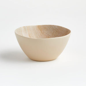 Faux Bois Melamine Bowl..