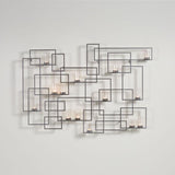 Circuit Pewter Wall Candle Holder.