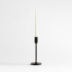 Megs Black Taper Candle Holder by Leanne Ford.