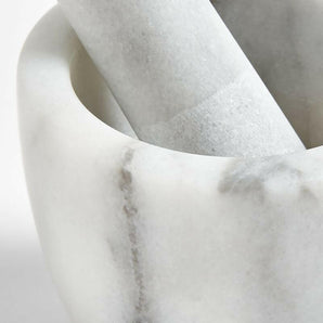 French Kitchen Mini Marble Mortar and Pestle.