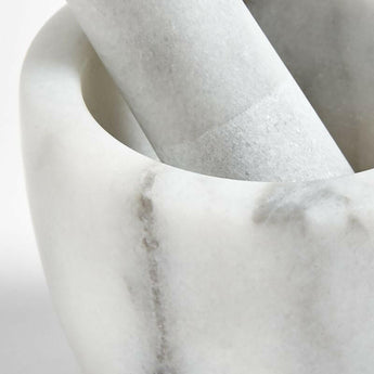 French Kitchen Mini Marble Mortar and Pestle.