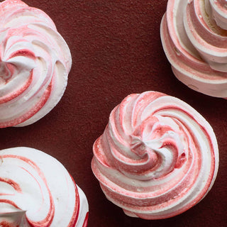 Receta de merengues de menta