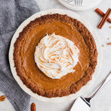 Plato redondo para aperitivos Bennett.