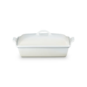 Le Creuset Tapa para Plato Rectangular Merengue 33cm