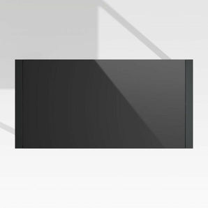 Dune Negro Exterior Mesa alta de comedor con Cristal.