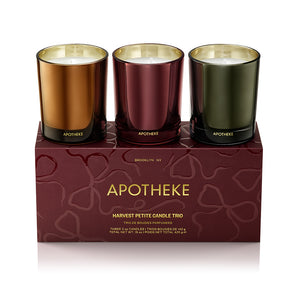 Trío de velas Apotheke Harvest Petite