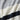 Albers Manta de punto a rayas 70 "x55" Azul niebla