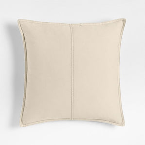 Almohada de algodón vaquero orgánico lavado Amanha