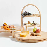 Servidor de 2 niveles de Arvo Wood.