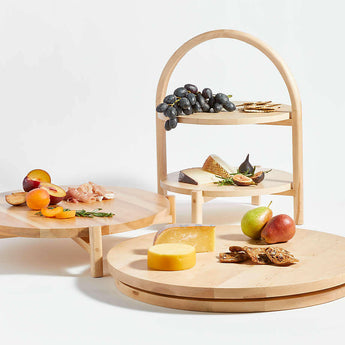 Servidor de 2 niveles de Arvo Wood.