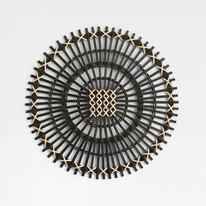 Mantel individual de ratán radial Amira