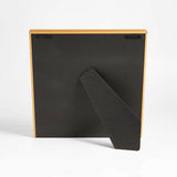 Cepillado Brass Marco de pared 11x11.