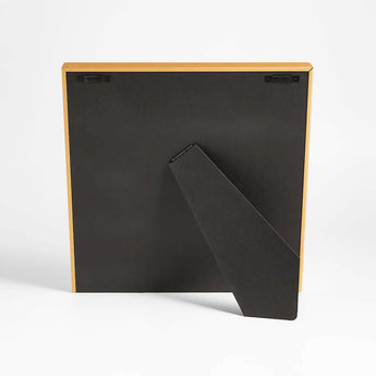 Cepillado Brass Marco de pared 11x11.