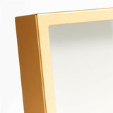 Cepillado Brass Marco de pared 11x11.