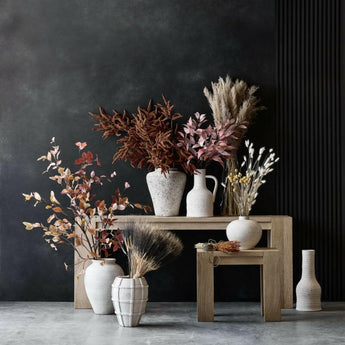 Tallo de eucalipto de sauce de imitación.