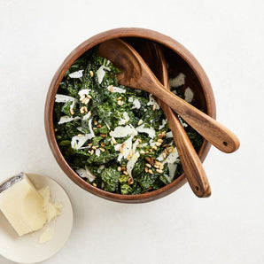 Cuenco pequeño para servir de madera de acacia Tondo 5,75".