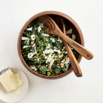 Cuenco pequeño para servir de madera de acacia Tondo 5,75".