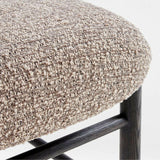 Silla auxiliar de comedor tapizada Cambre.