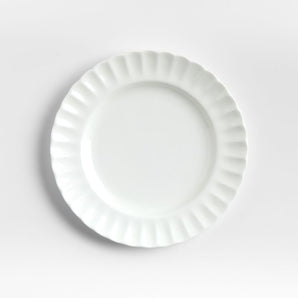 Plato de ensalada Capella de porcelana de hueso