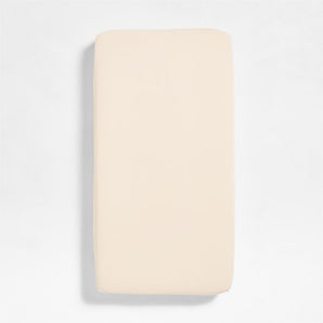 Sábana bajera de cuna de algodón orgánico lavado Baby Cozy Cloud