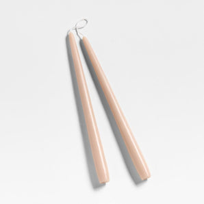 Velas Dipped Blush Pink Taper de 12", lote de 2