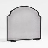 Pantalla de chimenea negra Emmy.