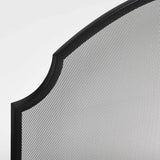 Pantalla de chimenea negra Emmy.