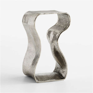 Mesa para bebidas de aluminio expresionista de 12