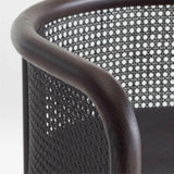 Campos Charcoal Taburete de caña de Leanne Ford.