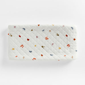 Funda cambiador de algodón orgánico Baby Supersoft Forest Animals