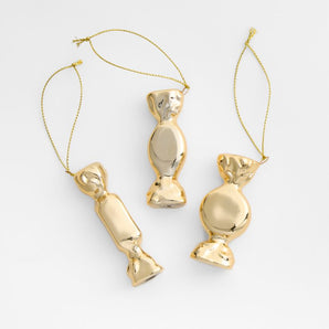 Adornos para el árbol de Navidad Candy Bites, lote de 3