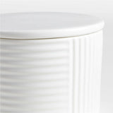 Mantequera de cerámica con textura Hanno.