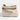 Edredón de rejilla de algodón orgánico Heathered Sand Beige Queen