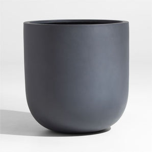 Jardinera Junio Grande Gris Oscuro