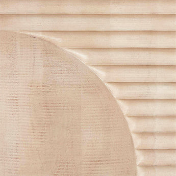 Arte mural de madera blanqueada Lapurs.