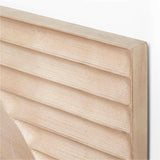 Arte mural de madera blanqueada Lapurs.